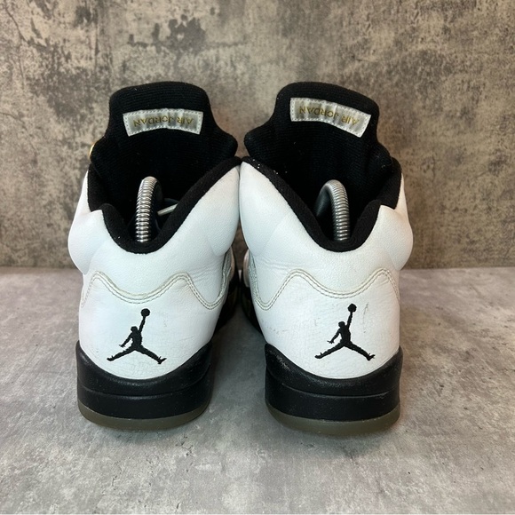Nike Air Jordan 5 Retro 'Olympic Gold Medal' Sneakers Mens sz 8 - Picture 4 of 7